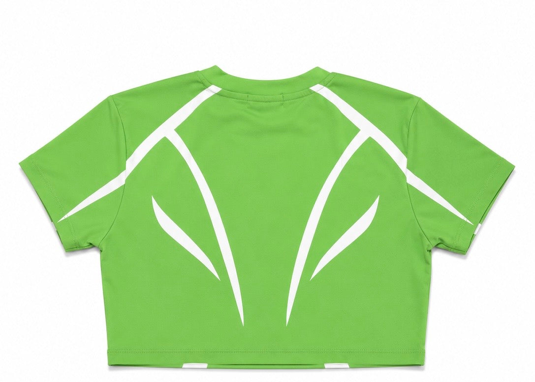 Atelier Girls "SPICE" Workout Top- Green